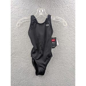 TYR Kids Swim One Piece - Black